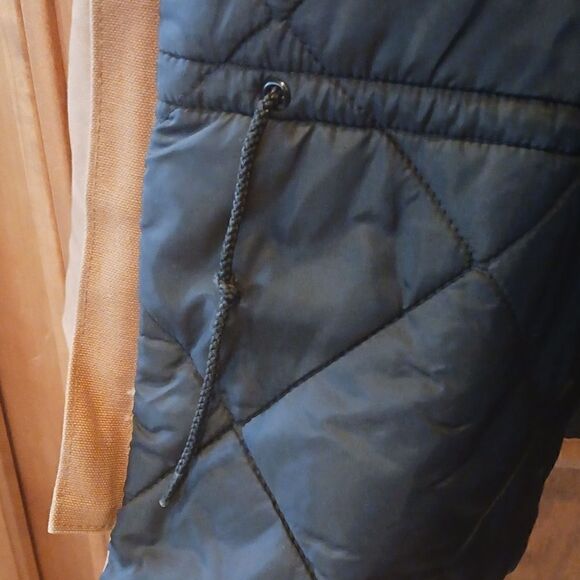 Carhartt Arctic Weight Duck Coat with Quilted Lining Corduroy Collar LG 44 - Picture 6 of 16